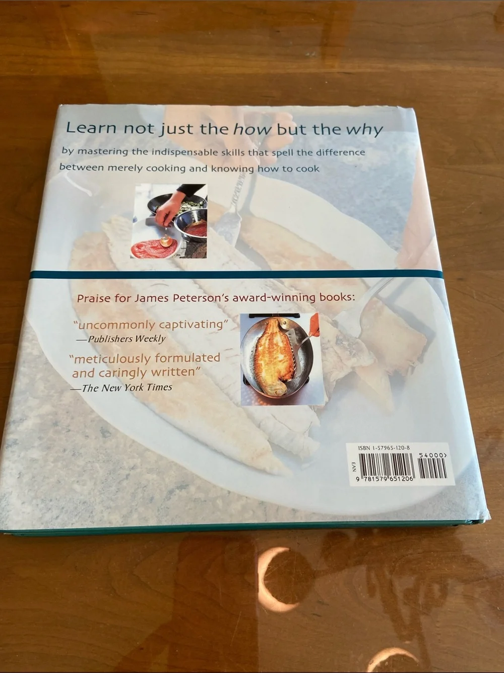 James Peterson Essentials of Cooking. Learn the basics of a higher end meal.